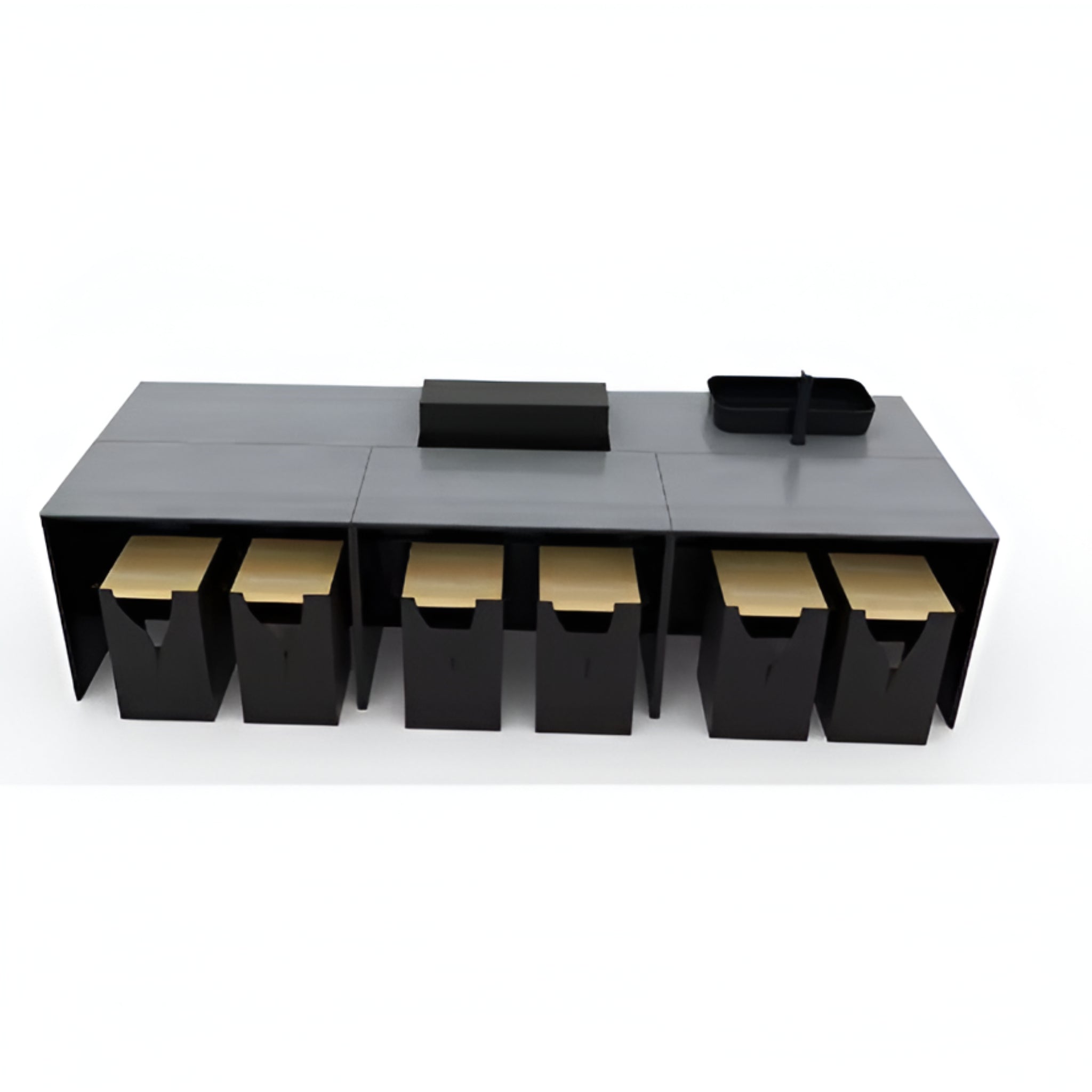 Obsidian & Gild™ U-Shape Outdoor Bar Kitchen