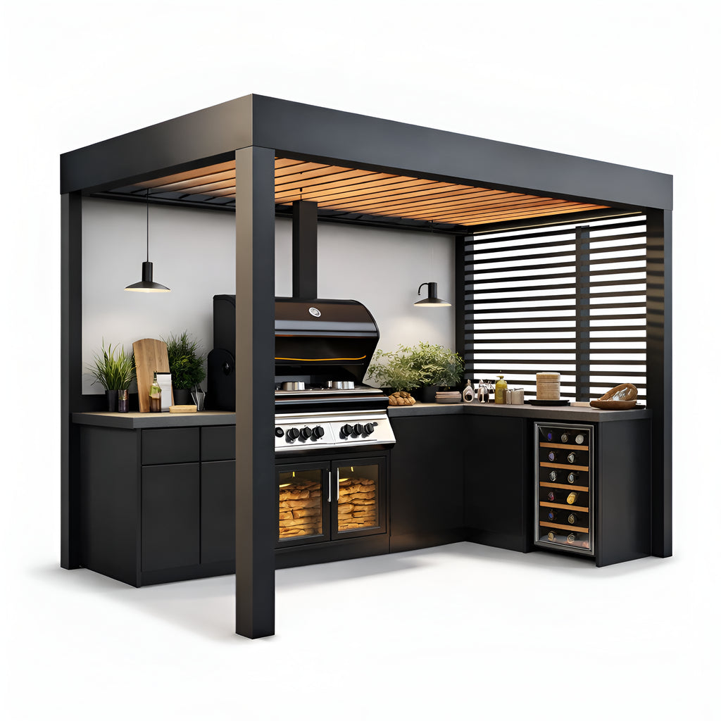 Arden Emberline™ Luxe L-Shape Outdoor Kitchen