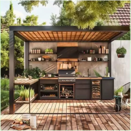 Arden Emberline™ Luxe L-Shape Outdoor Kitchen